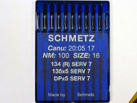 Schmetz 134 NM 100 Serv 7 R