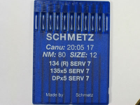 Schmetz 134 NM 80 Serv 7 R